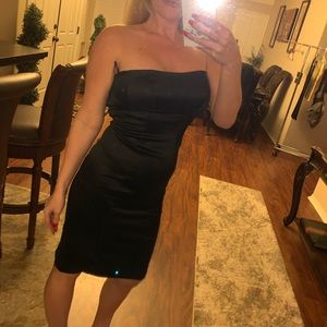 Bebe black tube dress